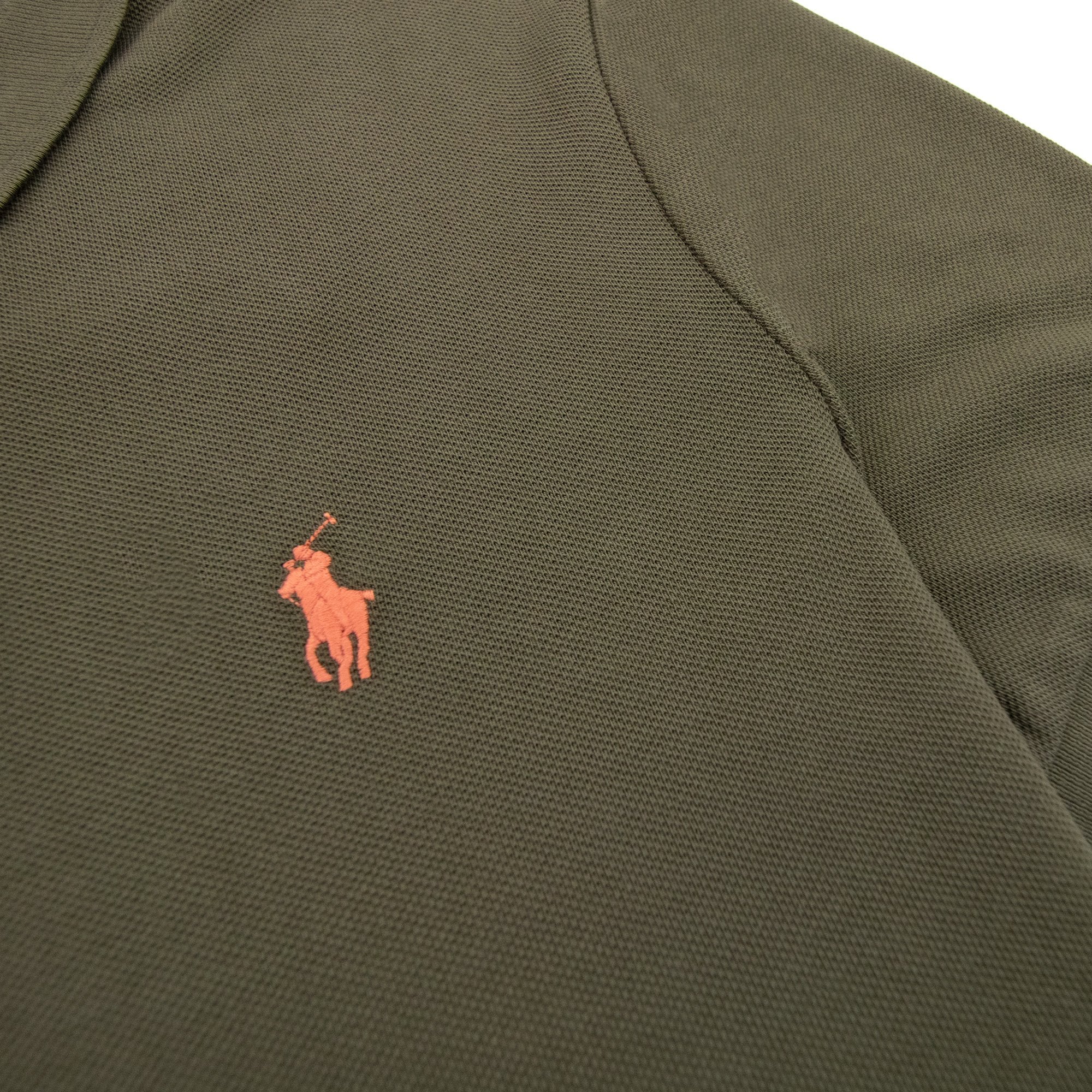 Polo Ralph Lauren Custom Slim Fit Polo Green