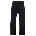 Versace Jeans Embroidered Logo Slim Fit Jean Black