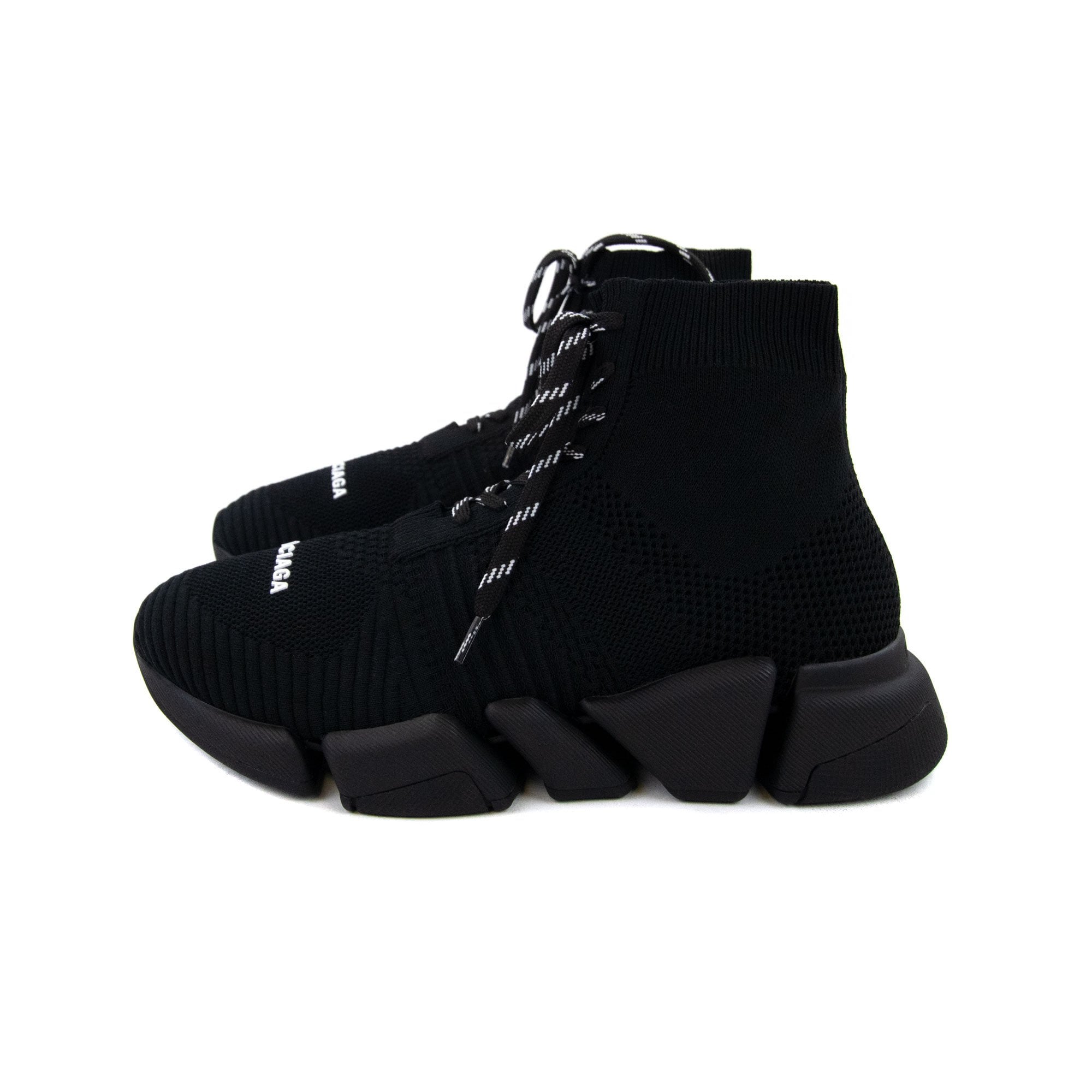 Balenciaga Speed 2.0 Lace Sneaker Black/black