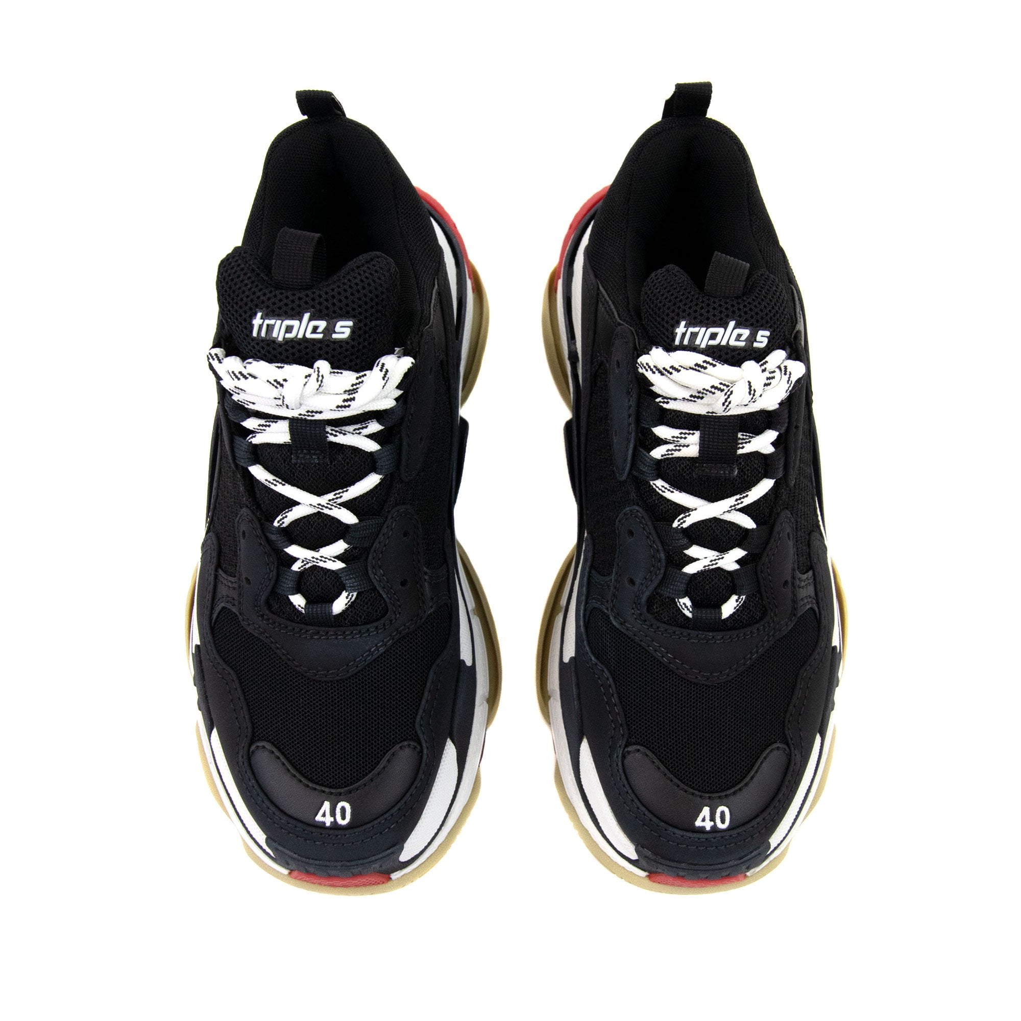 Balenciaga Triple S Sneakers Black/Red