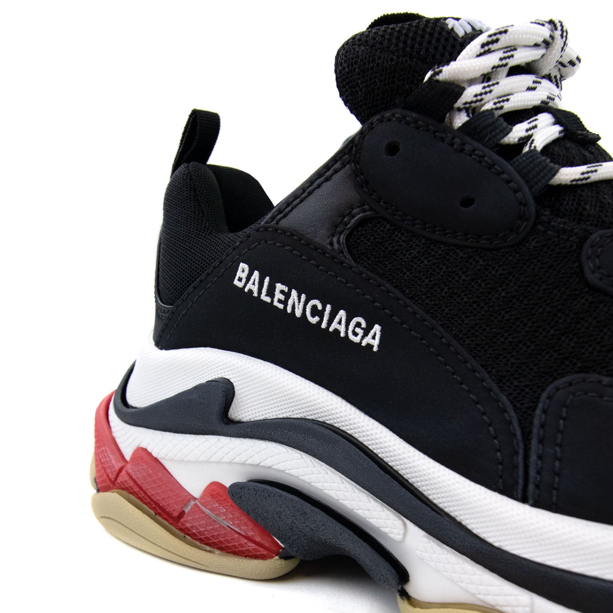 Balenciaga Triple S Sneakers Black/Red | ONU – Onu
