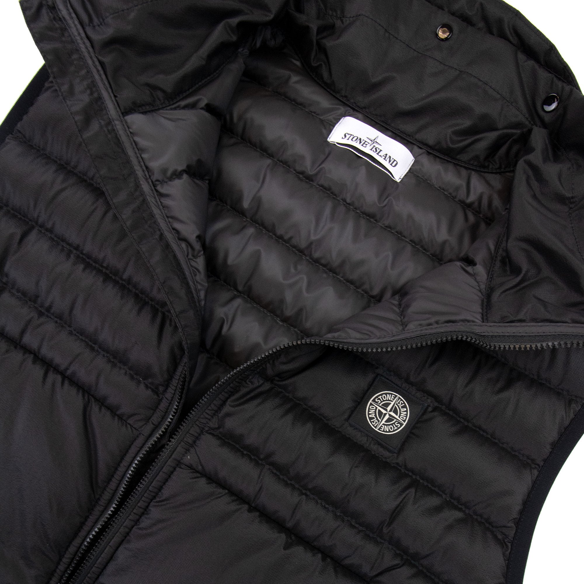 Stone Island G0224 Bio-based Ripstop Nylon Black V0029