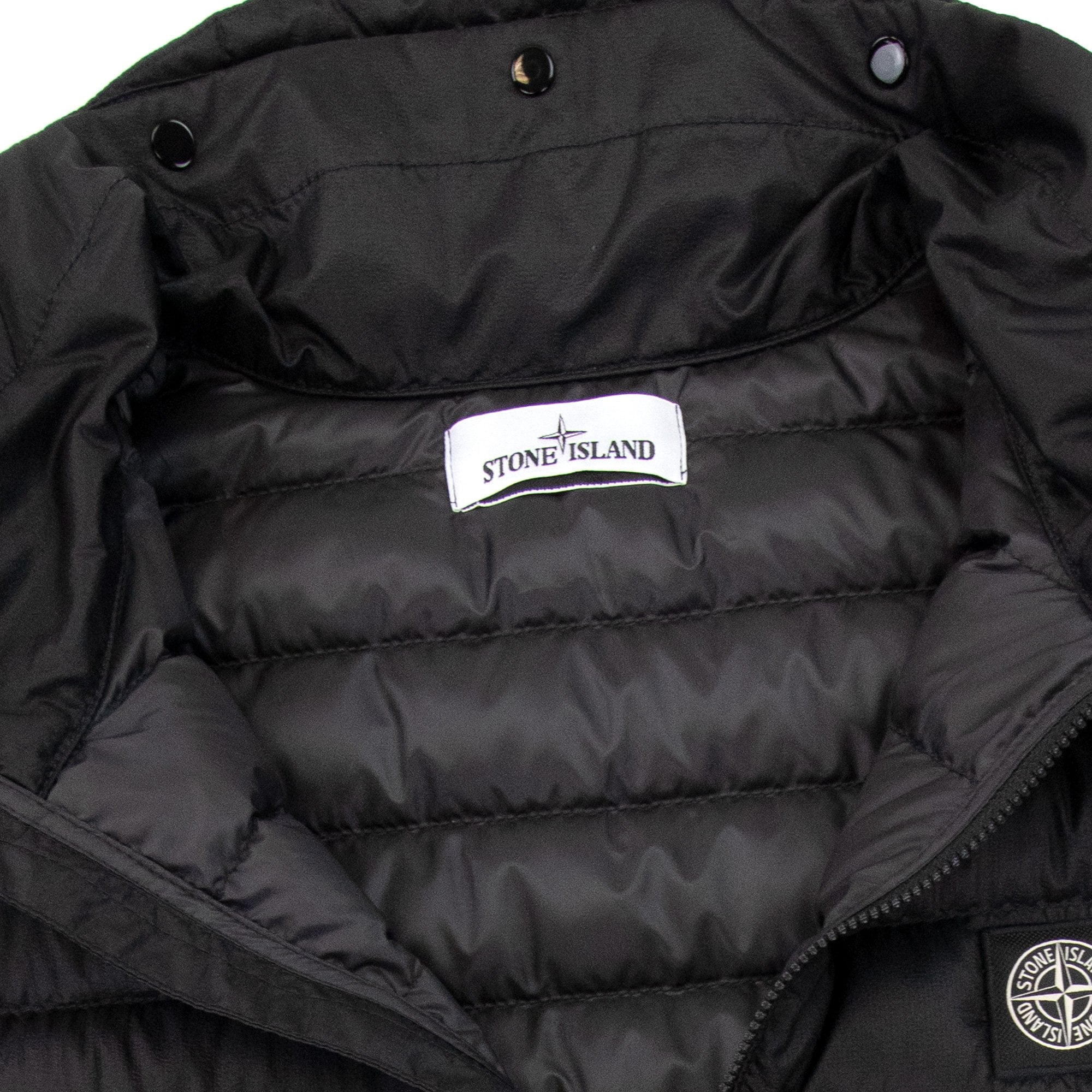 Stone Island G0224 Bio-based Ripstop Nylon Black V0029