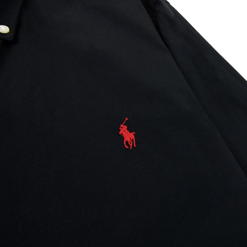 Polo Ralph Lauren Sf Poplin Slim Fit Shirt Black/red