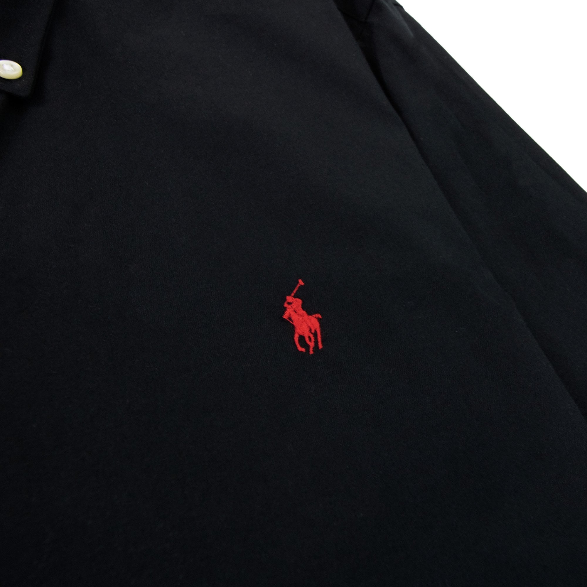 Polo Ralph Lauren Sf Poplin Slim Fit Shirt Black/red