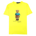Polo Ralph Lauren Bear Logo Custom Slim Fit T Shirt Yellow