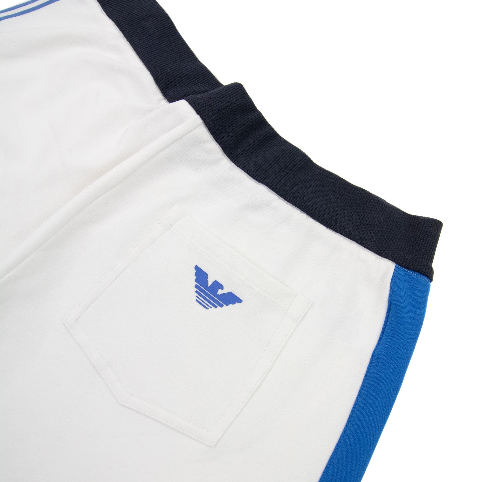 Armani Junior Rubber Logo Tracksuit Bicolore