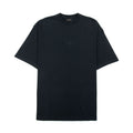 Balenciaga Bb Embroidered Logo T Shirt Dark Navy
