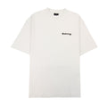 Balenciaga Painted Logo T Shirt White 9081