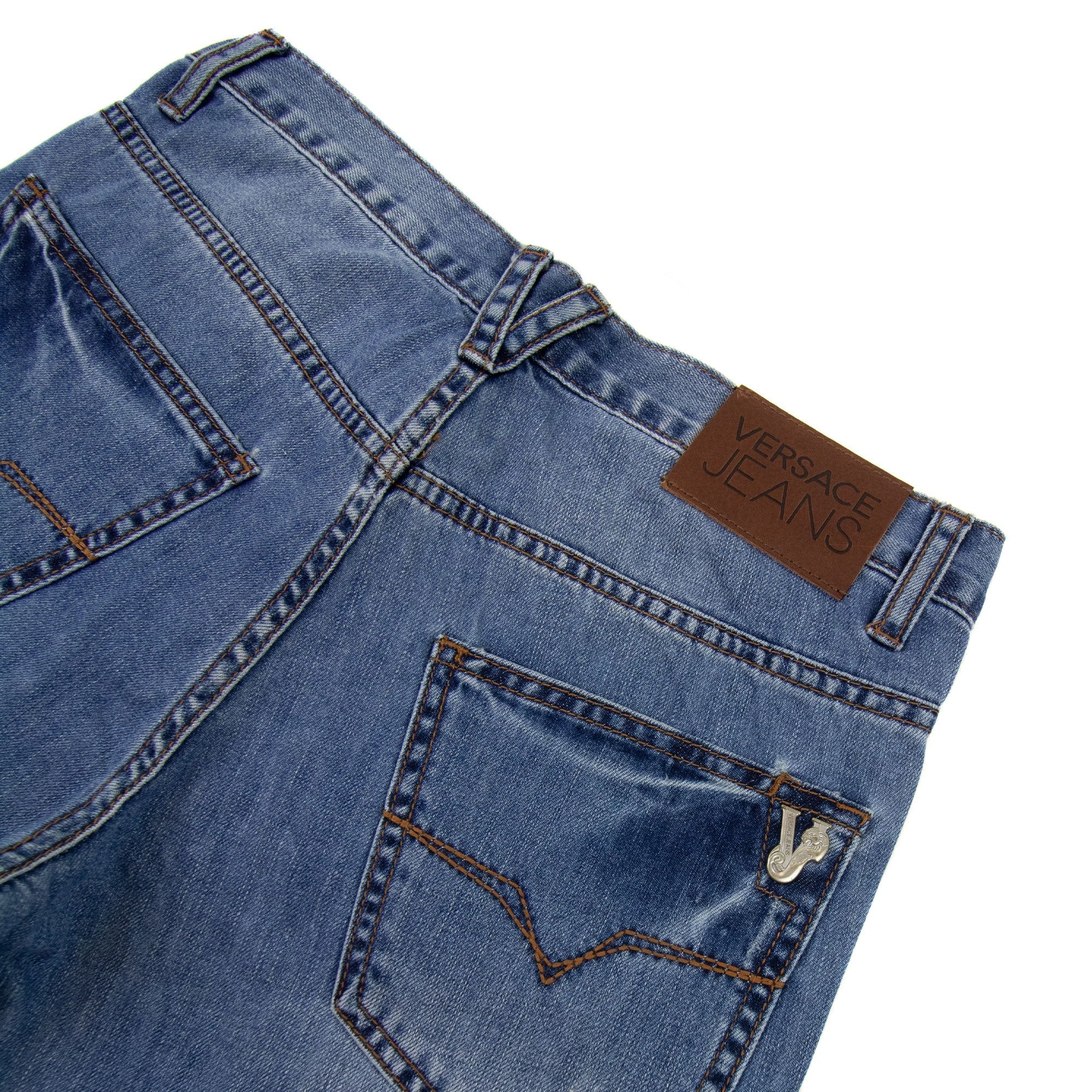 Versace Jeans Vj Metal Slim Fit Jeans Denim