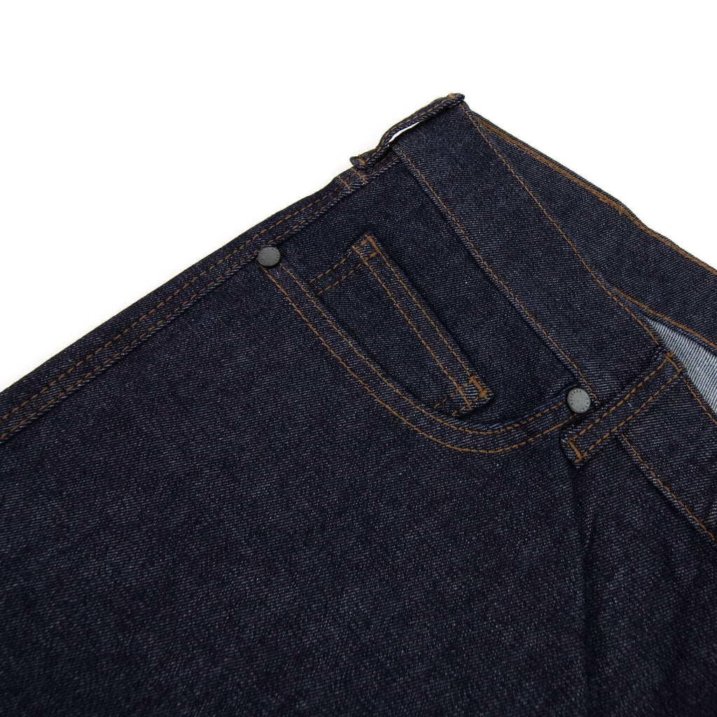 Versace Jeans Lion Embroidered Slim Fit Jeans Dark Denim