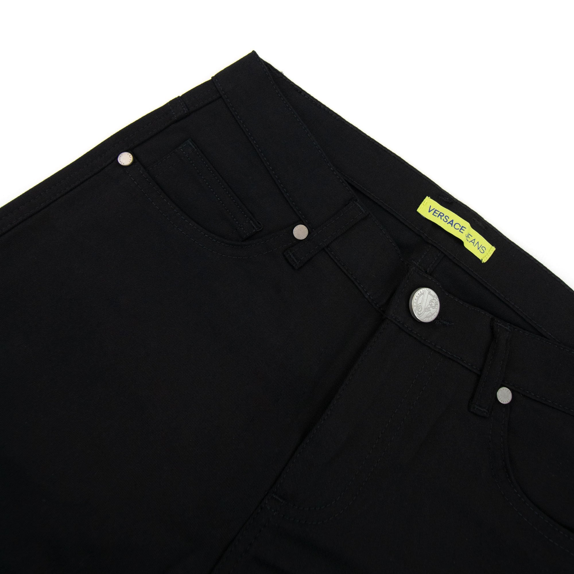 Versace Jeans Gabardine Stretch Luxor Jean Black