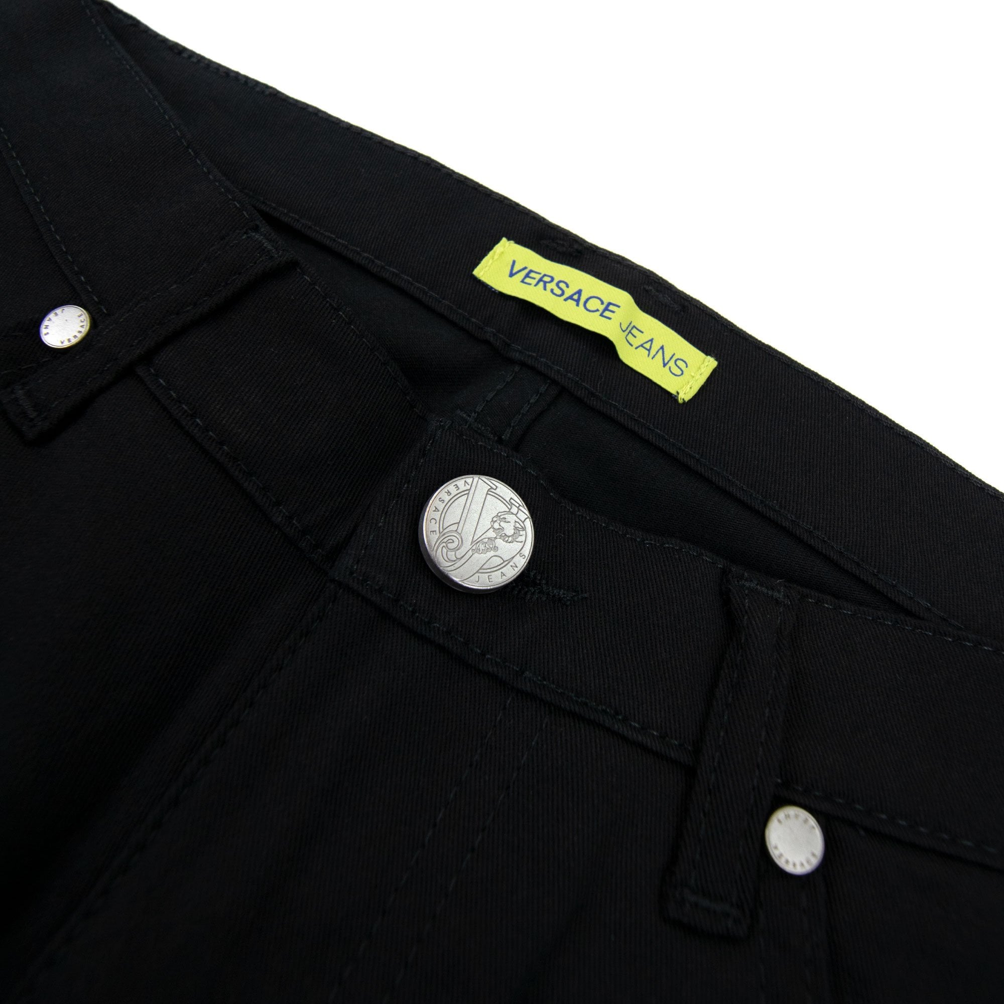 Versace Jeans Gabardine Stretch Luxor Jean Black