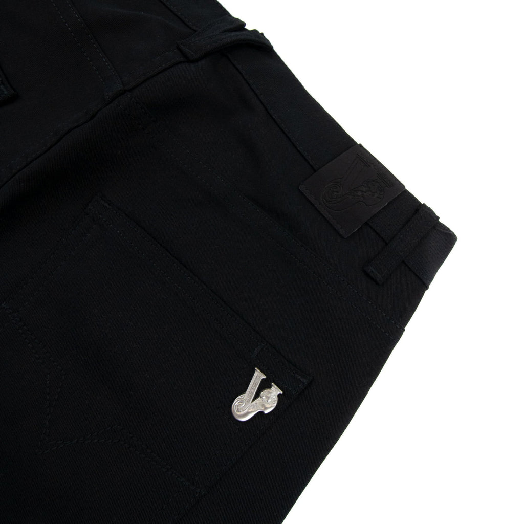 Versace Jeans Gabardine Stretch Luxor Jean Black