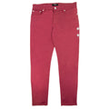 versace versus Rosso Five Pocket Jeans Burgundy