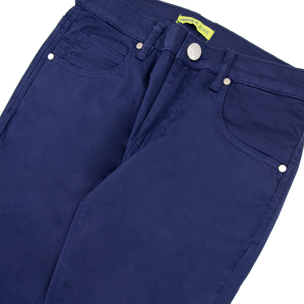 Versace Jeans Round Tiger Pocket Skinny Jean Navy Blue