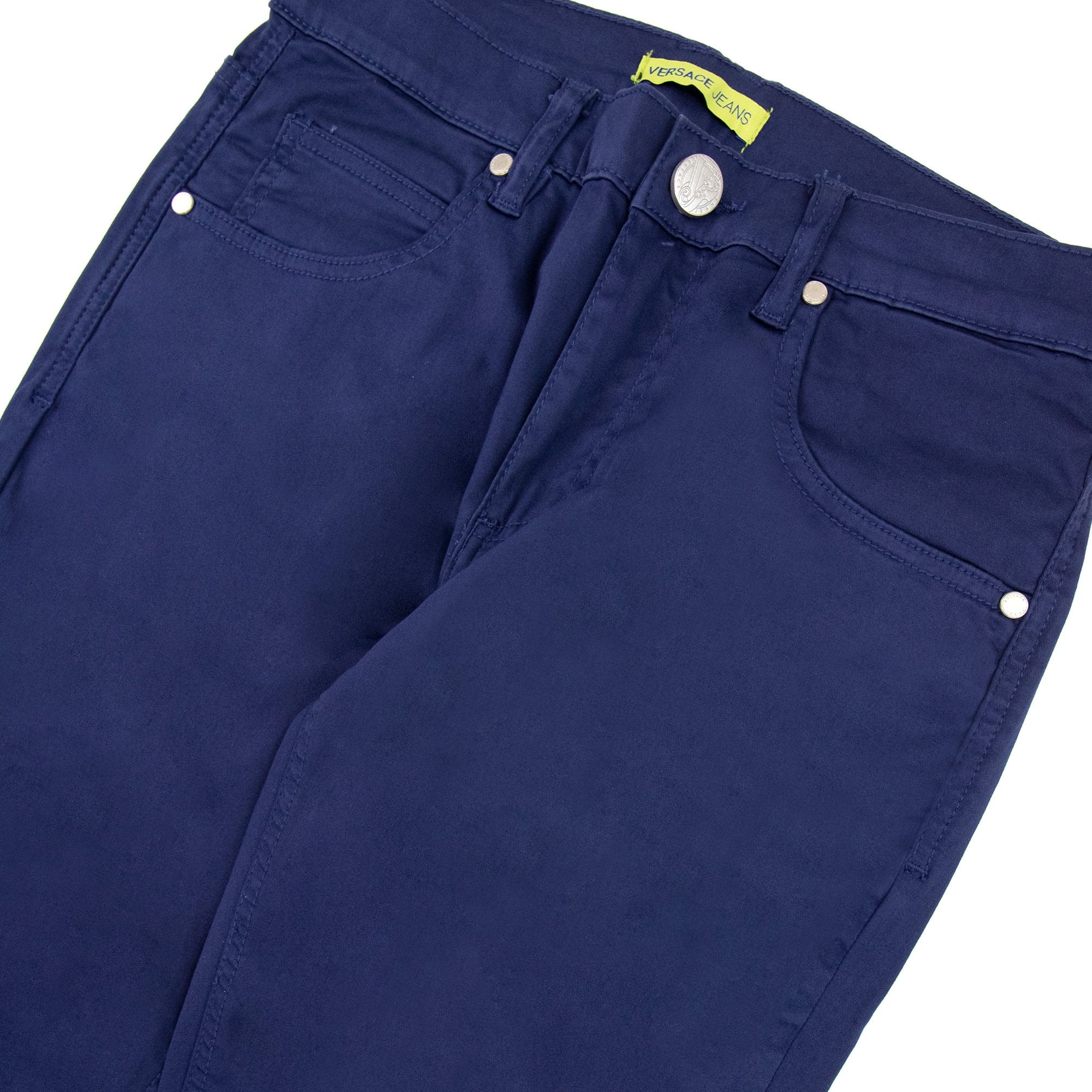Versace Jeans Round Tiger Pocket Skinny Jean Navy Blue