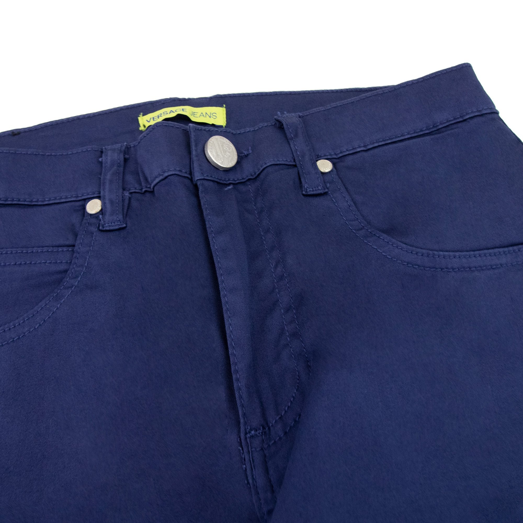 Versace Jeans Round Tiger Pocket Skinny Jean Navy Blue