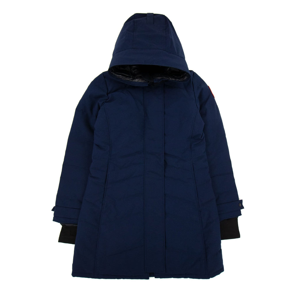 Canada Goose Lorette Parka With Hood Trim 63 Atlantic Navy