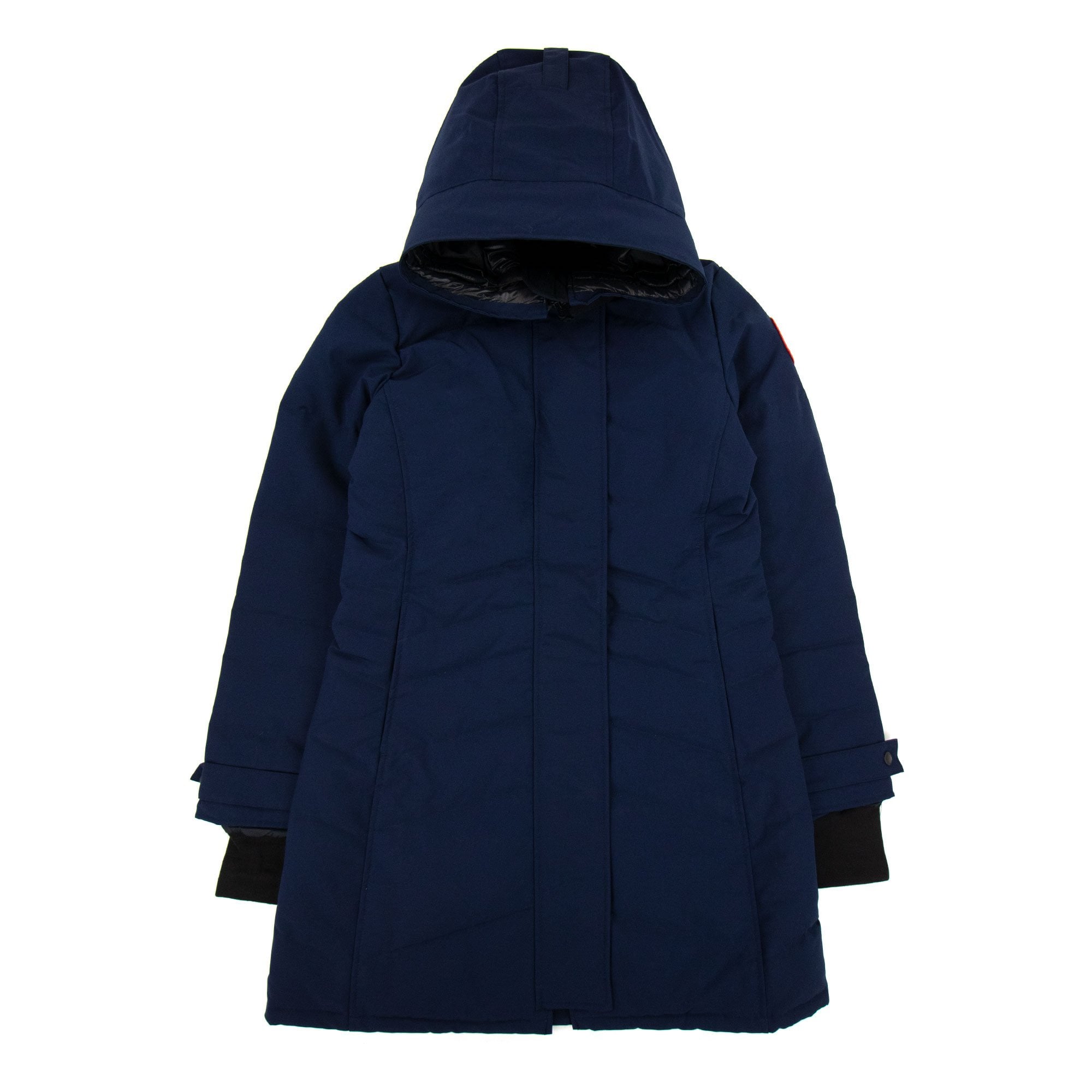 Canada Goose Lorette Parka With Hood Trim 63 Atlantic Navy