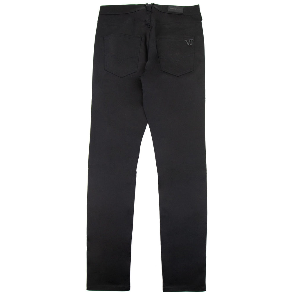 Versace Jeans Tiger Pocket Slim Cotton Jean Black