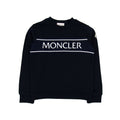 Moncler Junior Embossed Logo Sweatshirt Night Blue 778