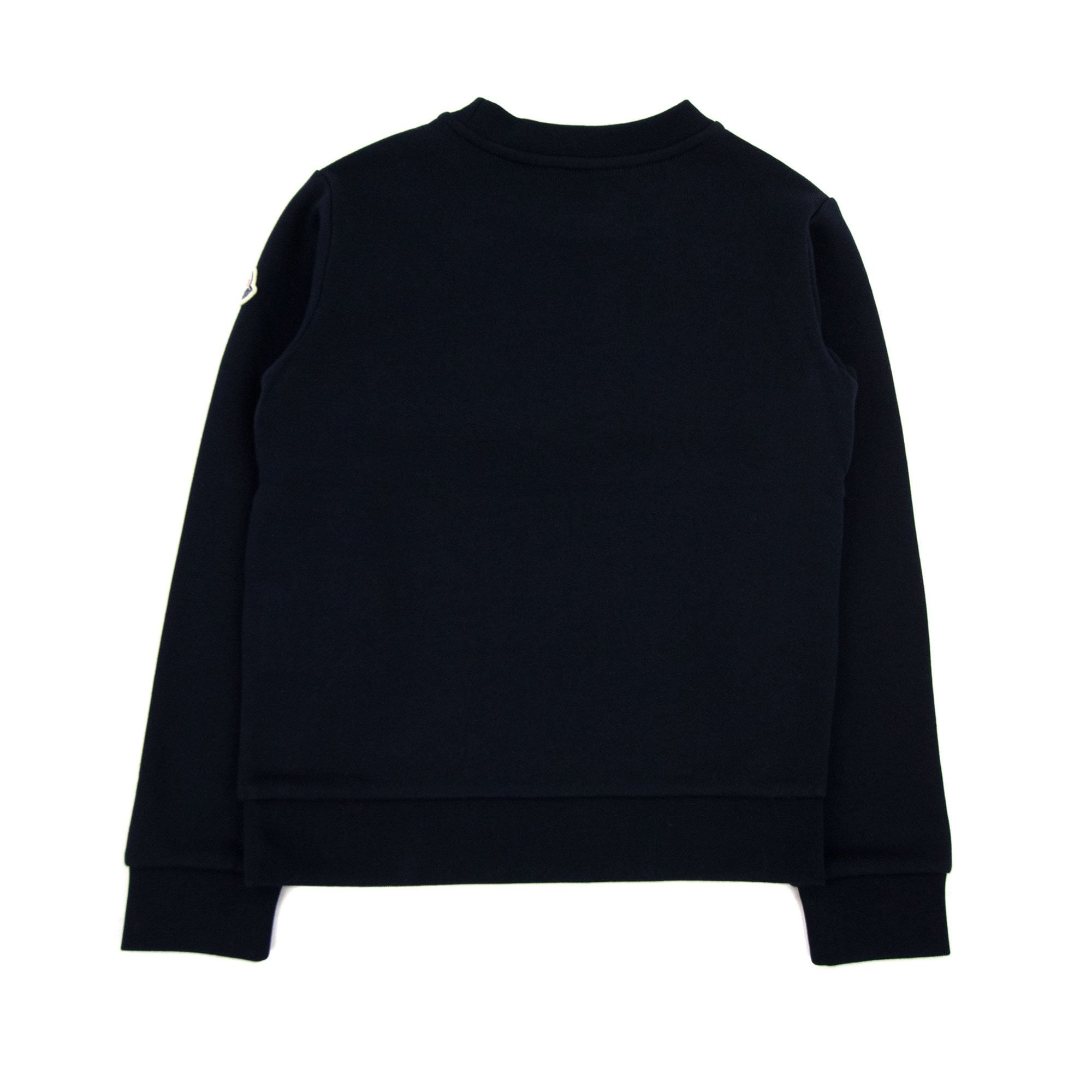 Moncler Junior Embossed Logo Sweatshirt Night Blue 778