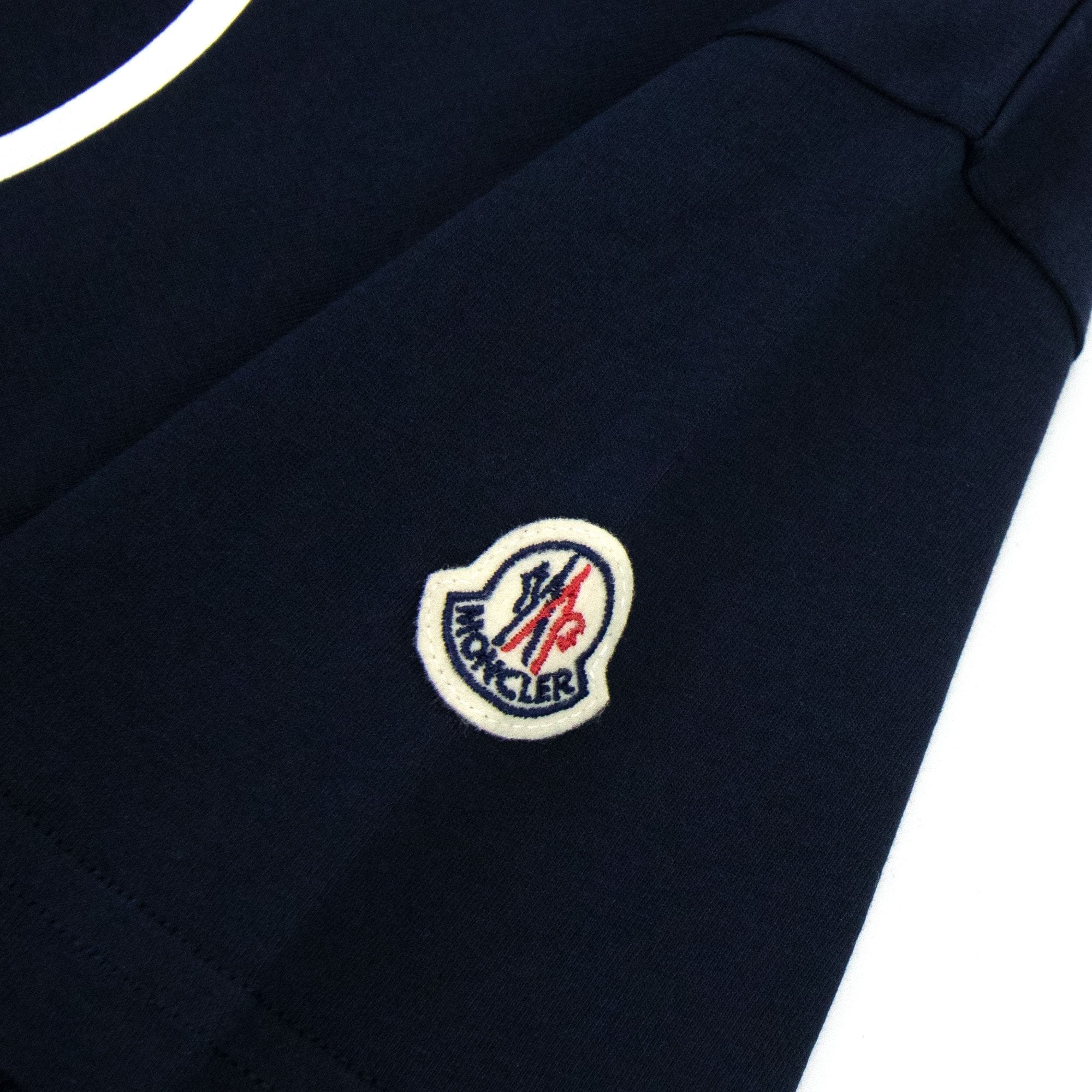 Moncler Junior Logo T Shirt Night Blue 778
