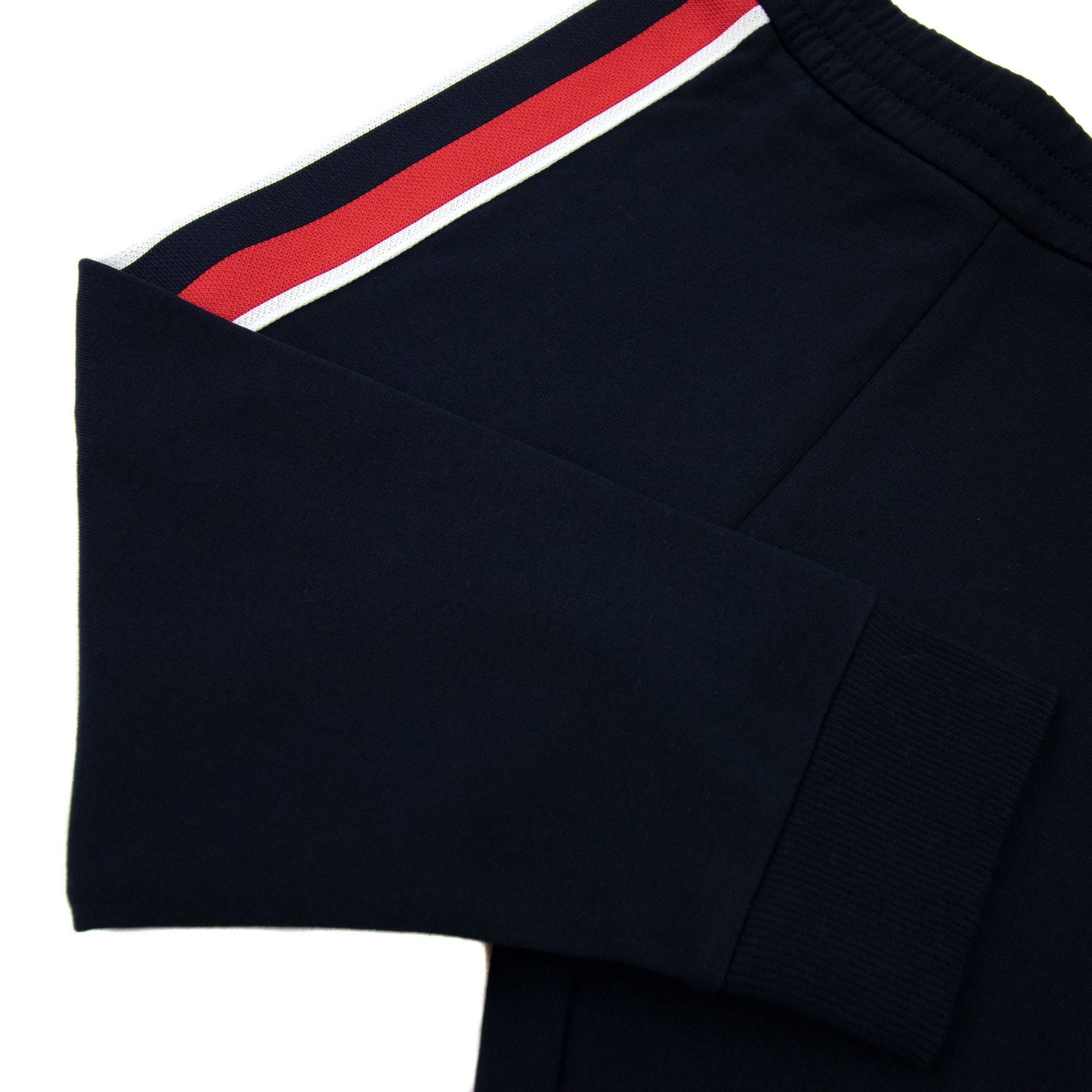 Moncler Junior Tricolour Fleece Trackpants Night Blue 778