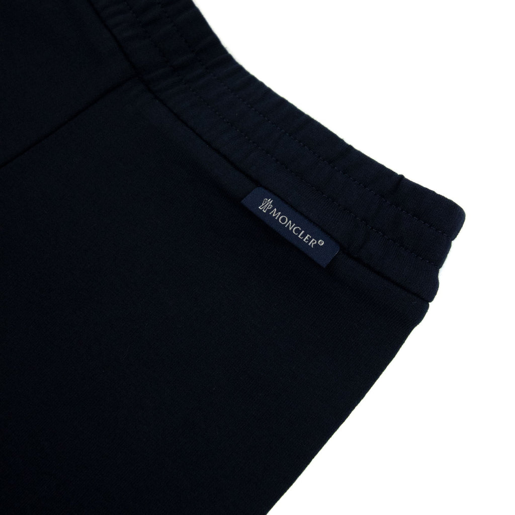 Moncler Junior Tricolour Fleece Trackpants Night Blue 778