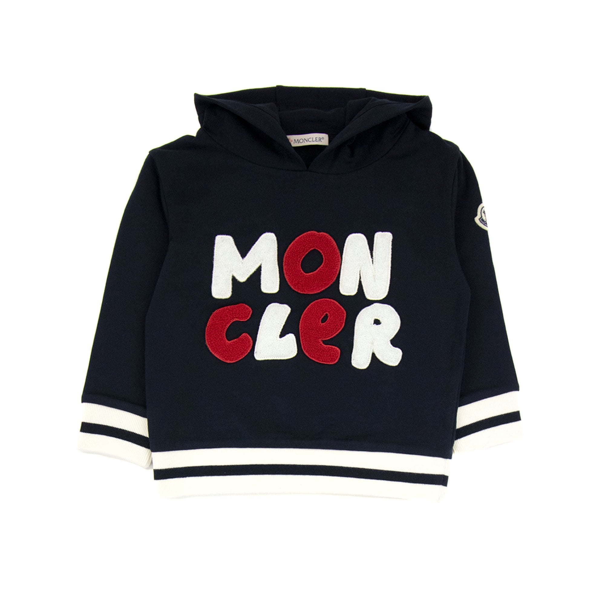Moncler Junior Embroidered Logo Tracksuit Night Blue 778