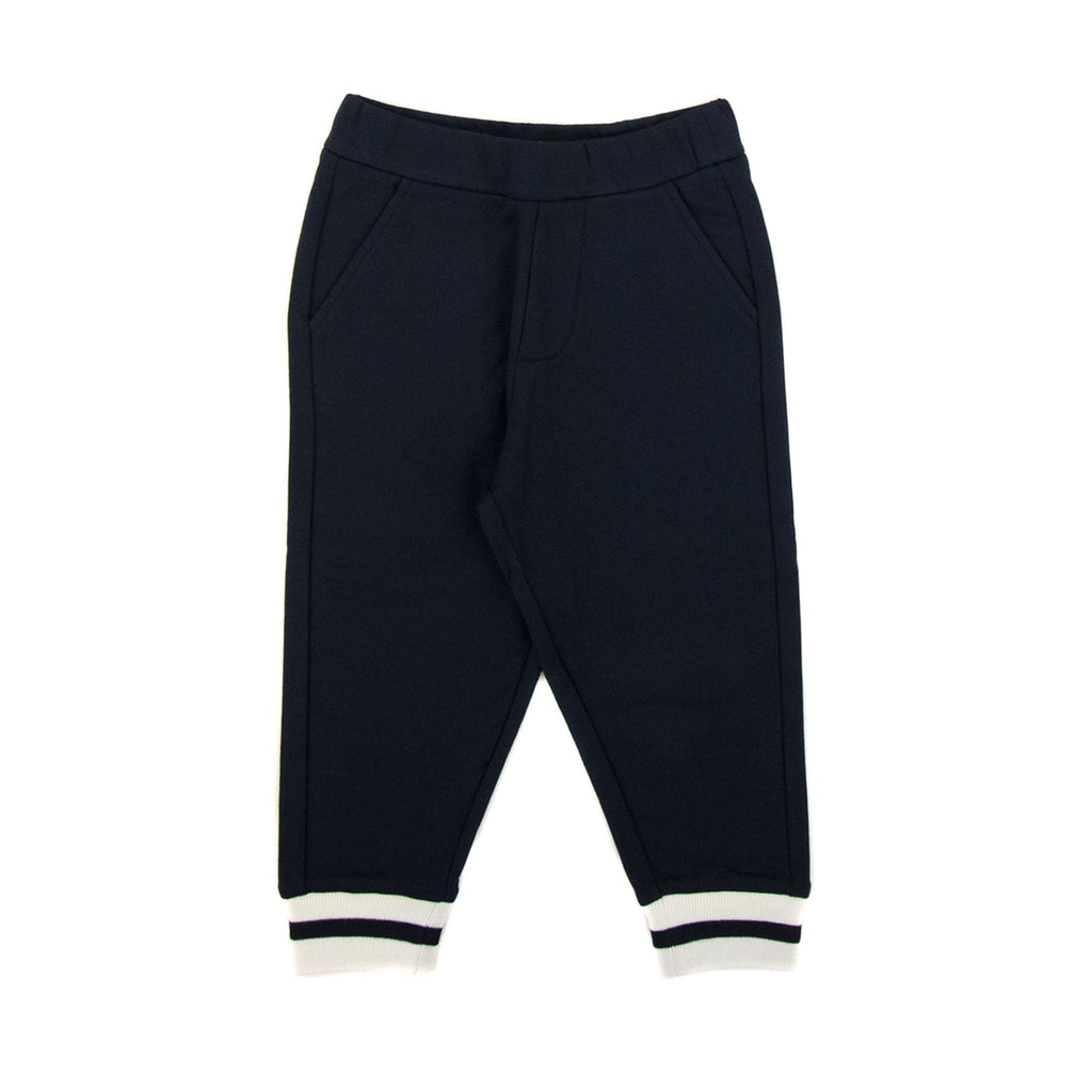 Moncler Junior Embroidered Logo Tracksuit Night Blue 778
