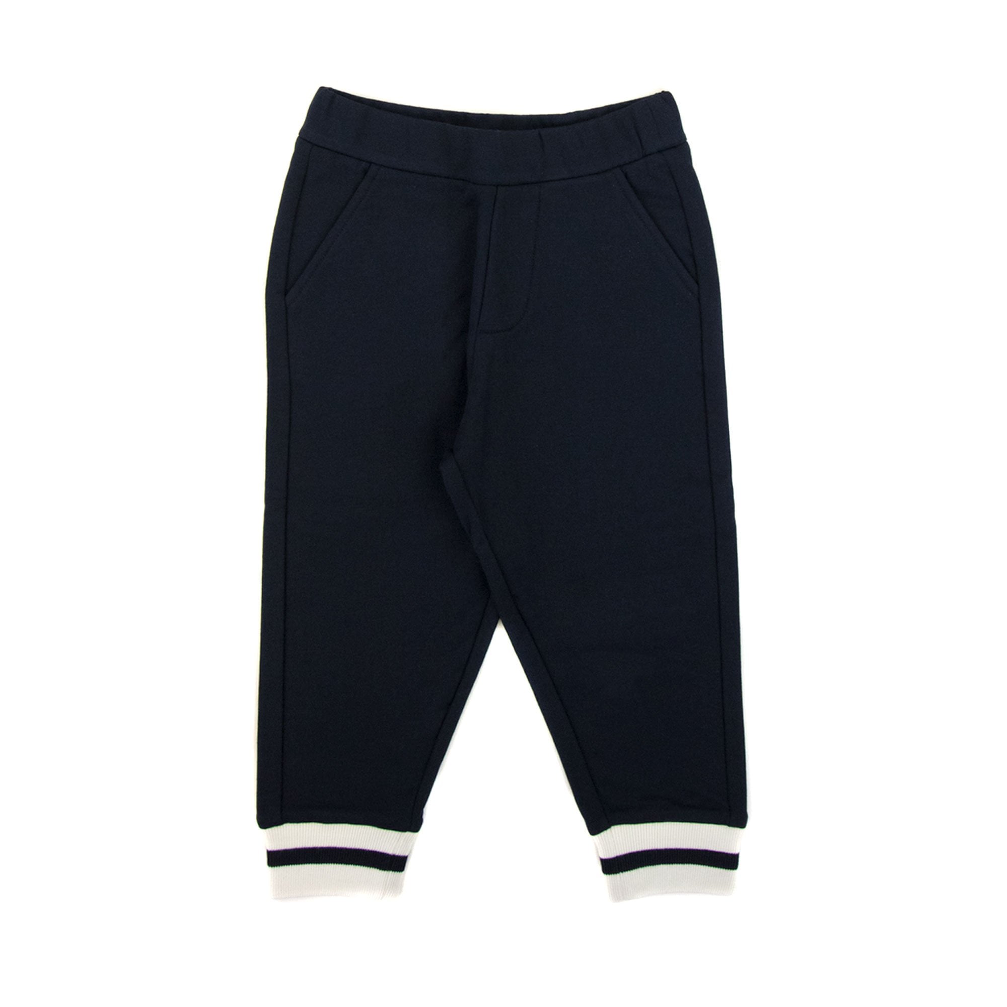 Moncler Junior Embroidered Logo Tracksuit Night Blue 778