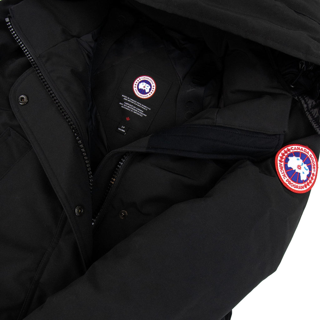 Canada Goose Trillium Parka With Trim Hood 61 Black