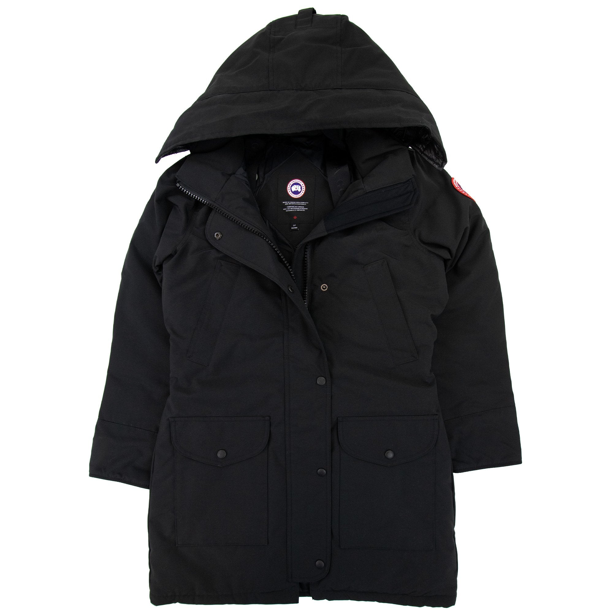 Canada Goose Trillium Parka With Trim Hood 61 Black