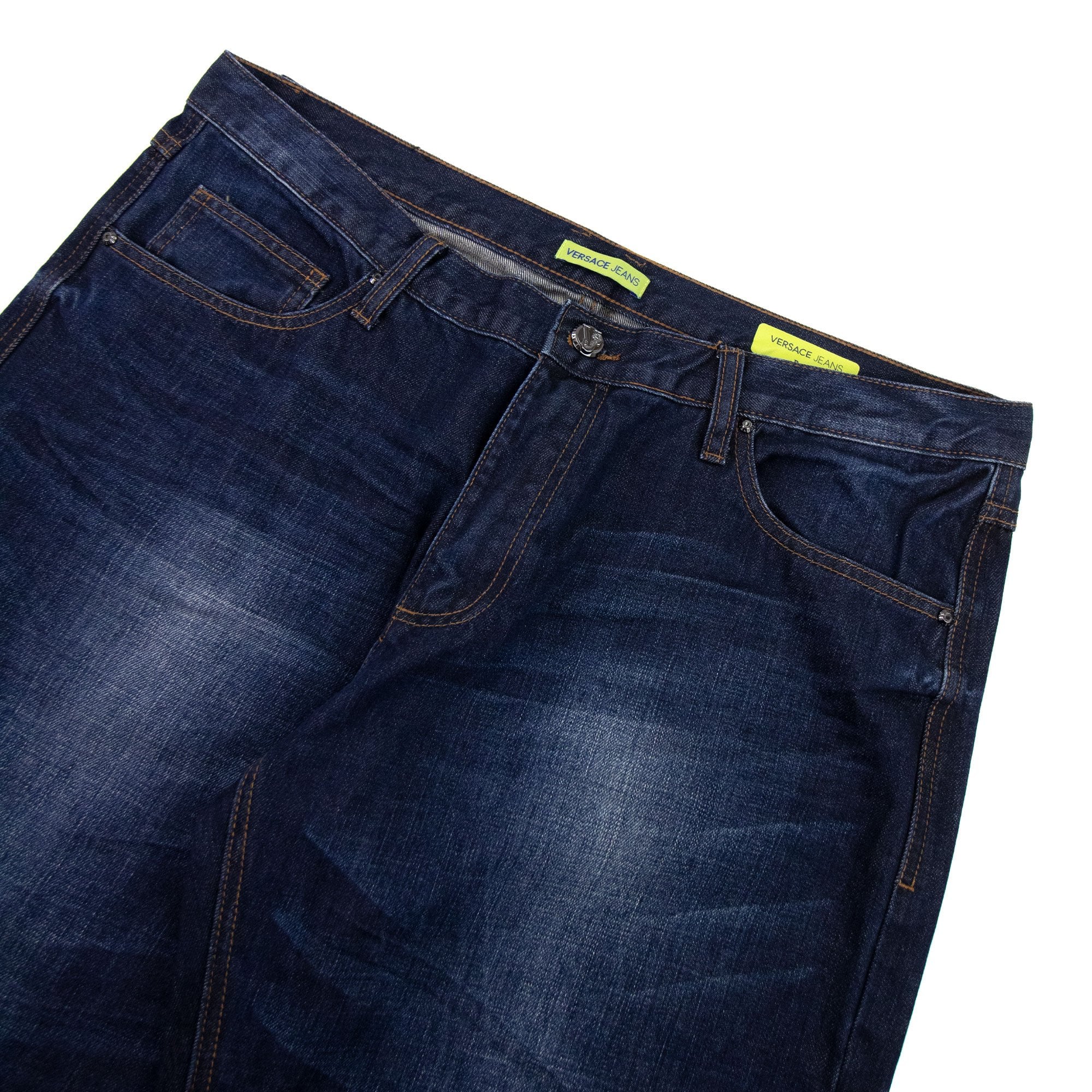Versace Jeans Metal Tiger Pocket Denim Jeans Dark Denim