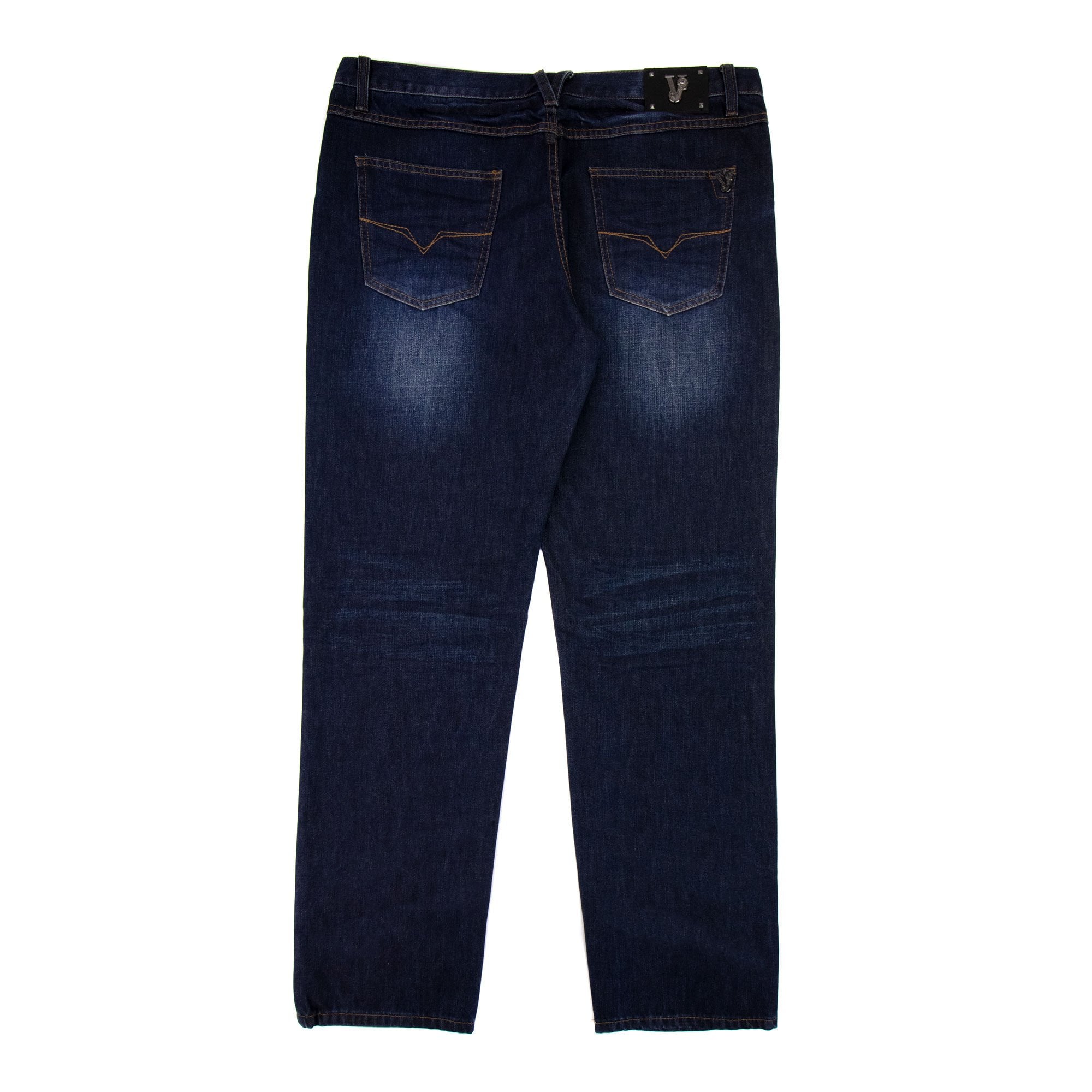 Versace Jeans Metal Tiger Pocket Denim Jeans Dark Denim
