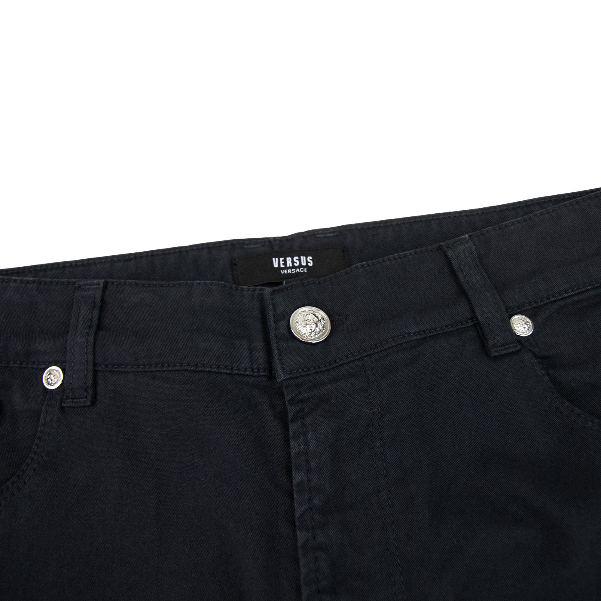 Versace Five Pocket Jeans Black