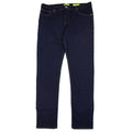 Versace Jeans Gold Embroidred Logo Denim Jeans Dark Denim