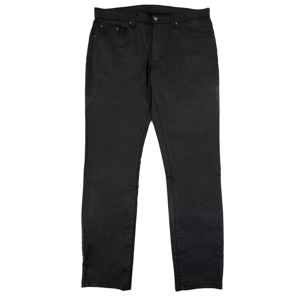 Versace Collection Shiny Material Casual Denim Jean Black