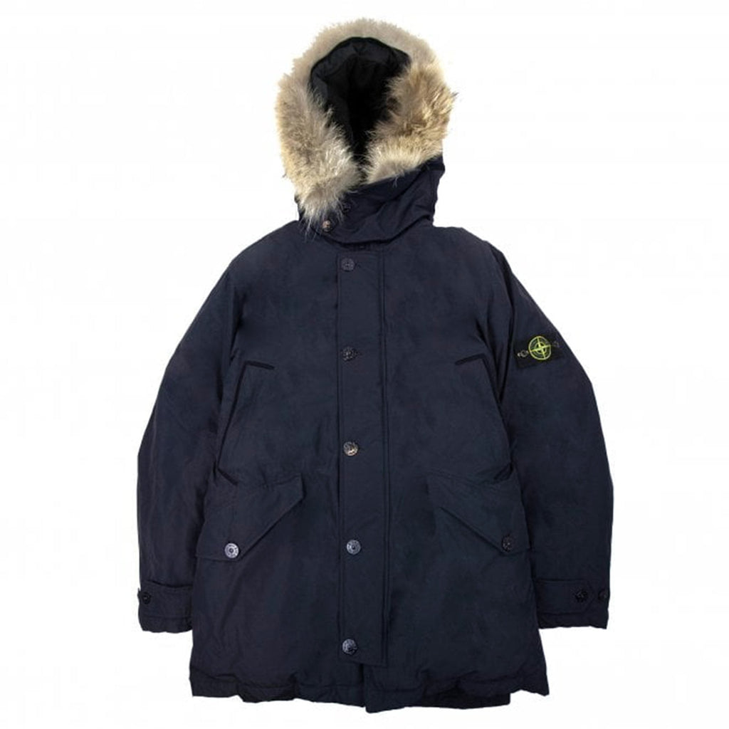 Stone Island 41926 Parka Down Jacket Navy