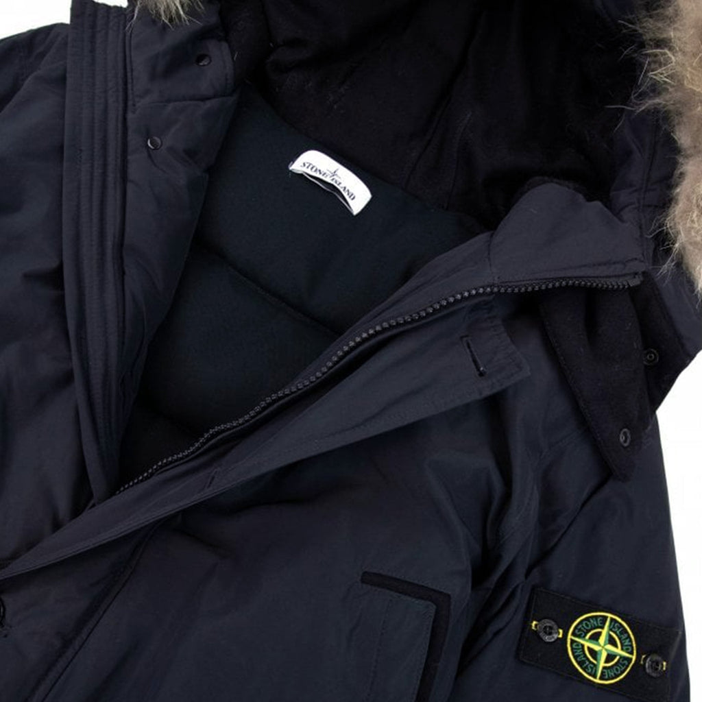 Stone Island 41926 Parka Down Jacket Navy