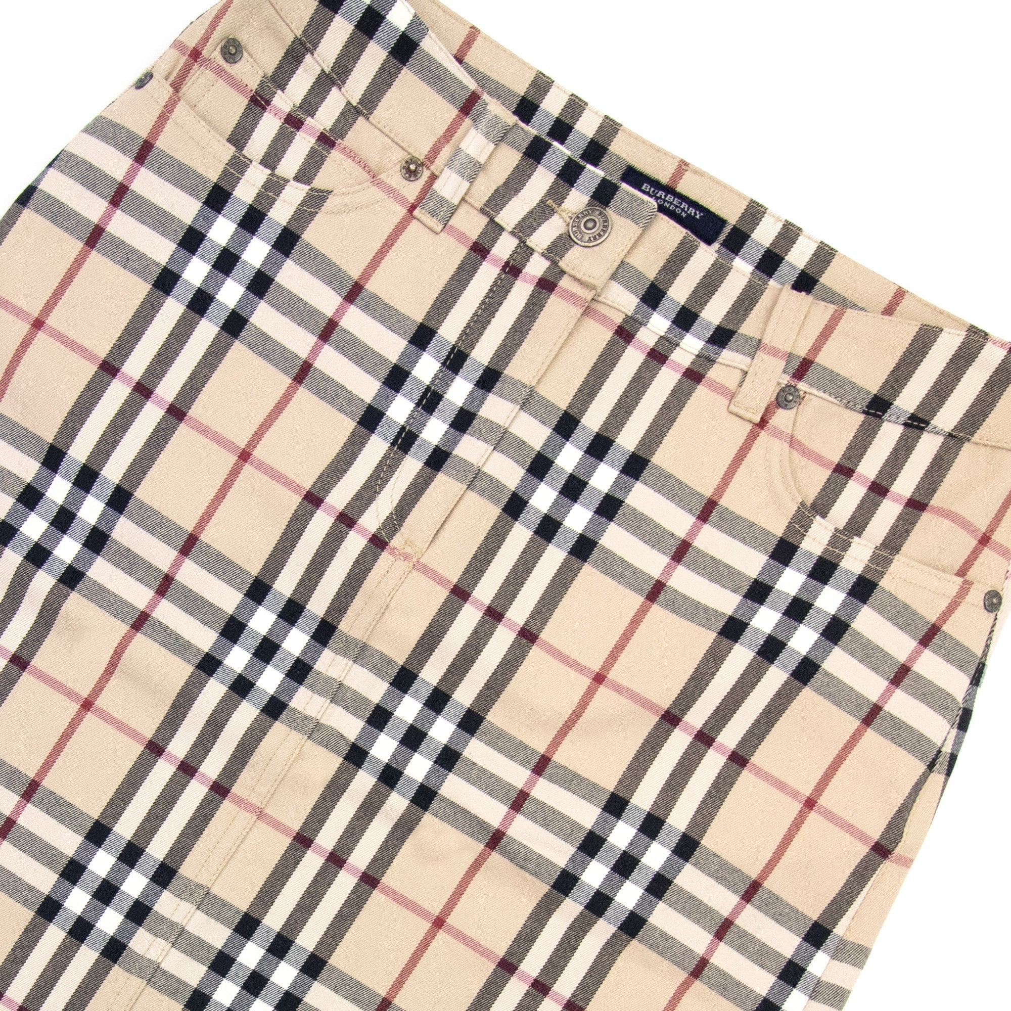 Burberry Woman Wintage Check 892 Skirt Camel