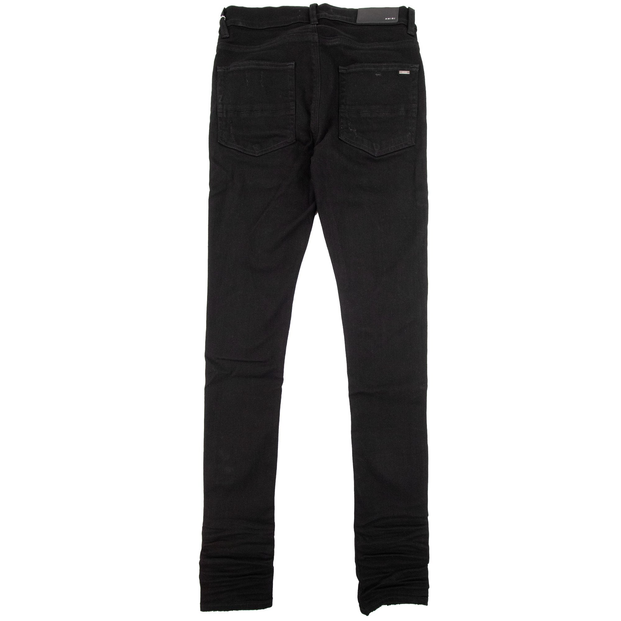 Amiri Mx1 Bandana Jeans Black 0d