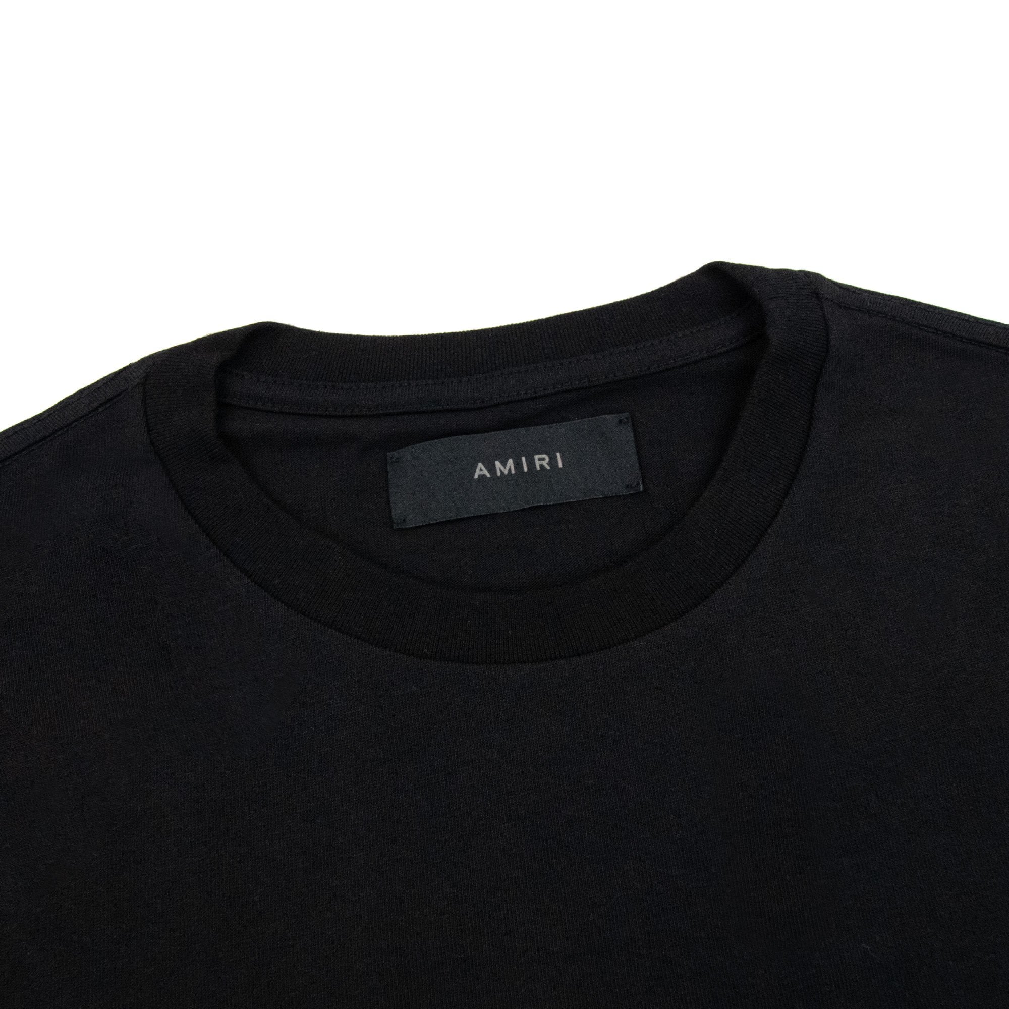 Amiri Cheetah Logo T Shirt Black 001