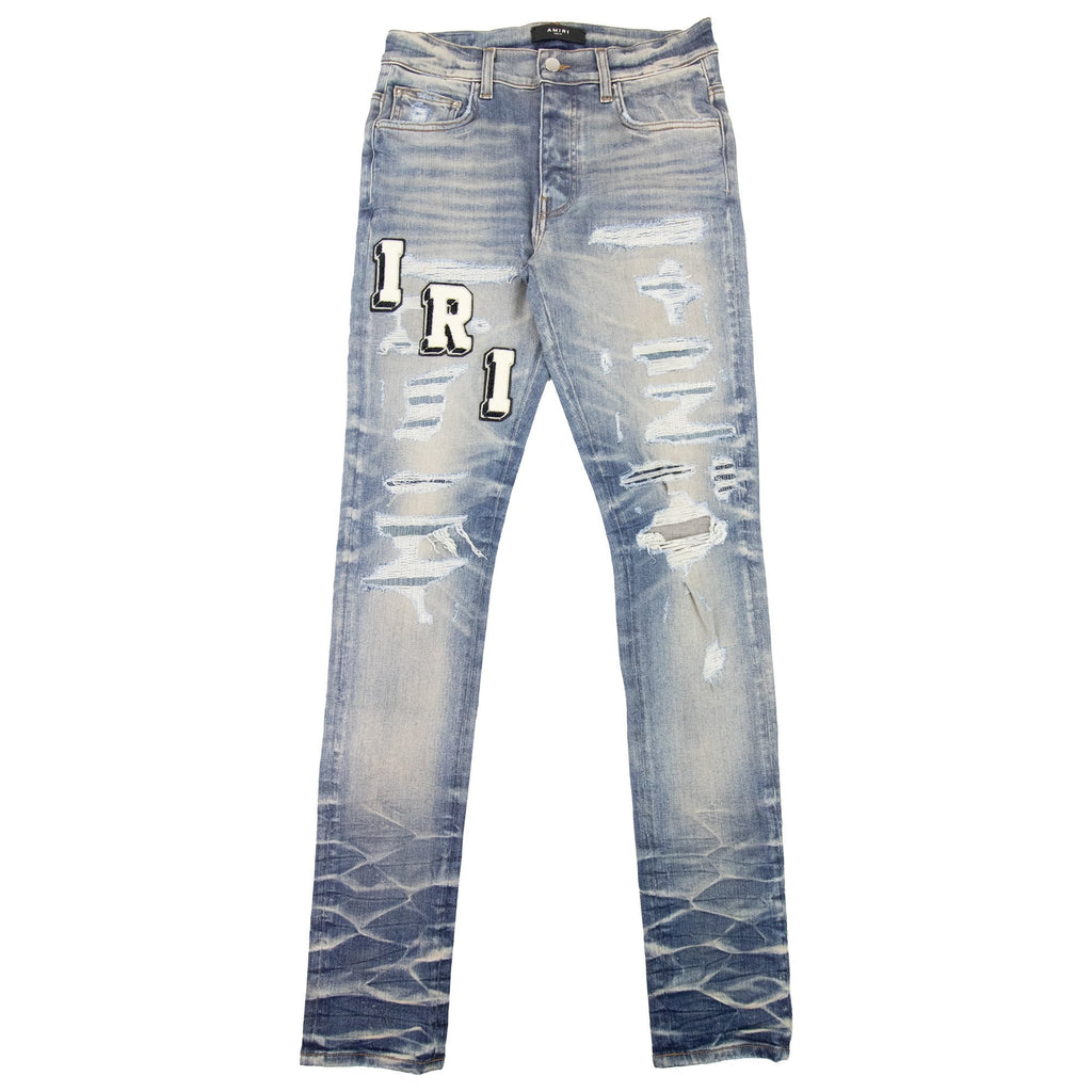 Amiri Varsity Jeans Vintage Indigo