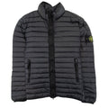 Stone Island 42324 Loom Woven Chambers R Nylon Down Jacket Black V0029