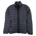 Stone Island 42324 Loom Woven Chambers R Nylon Down Jacket Navy V0020
