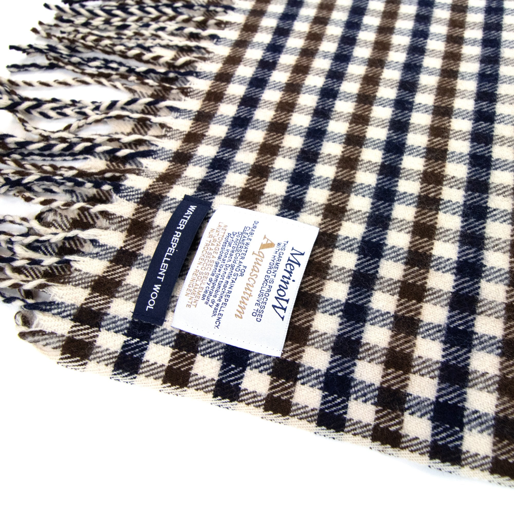 Aquascutum Marino Wool Club Check Scarf 28 Club Check | ONU – Onu