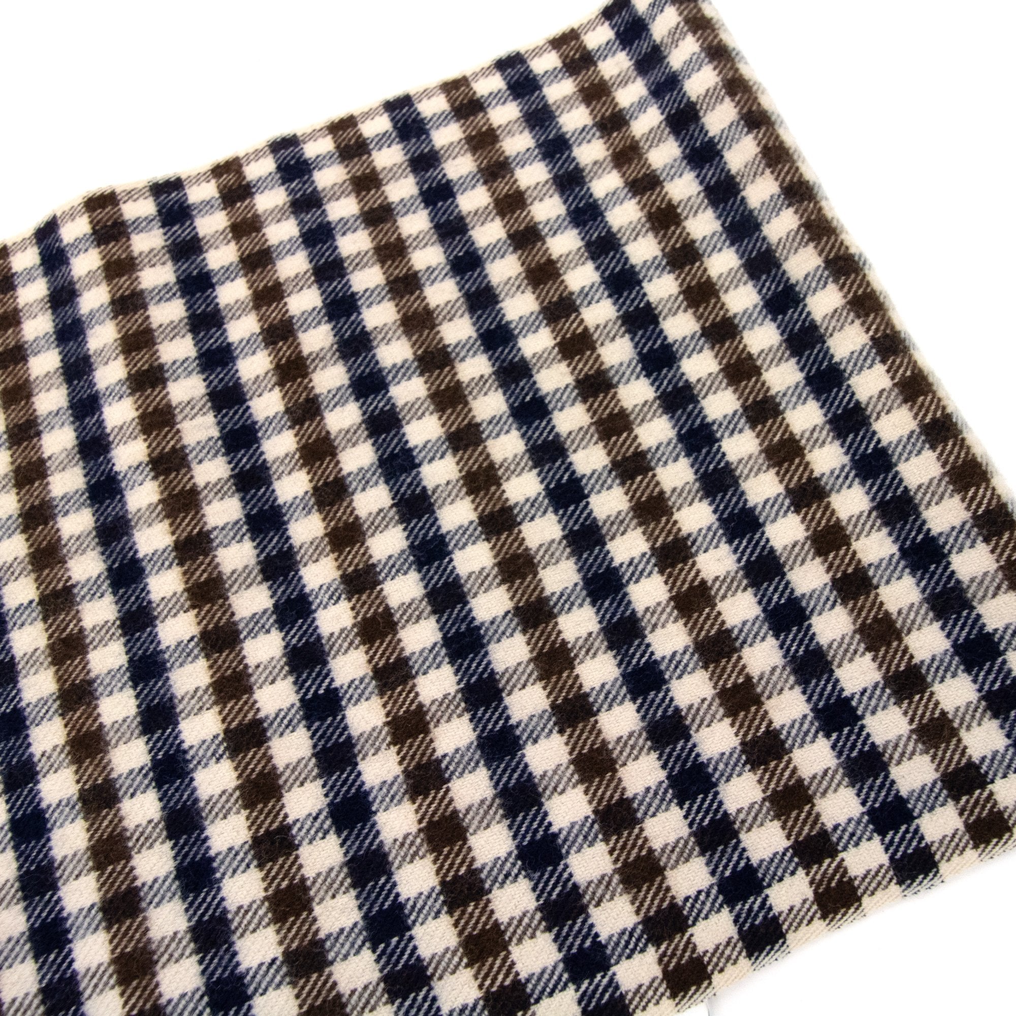 Aquascutum Merino Wool Club Check Scarf 28 Club Check